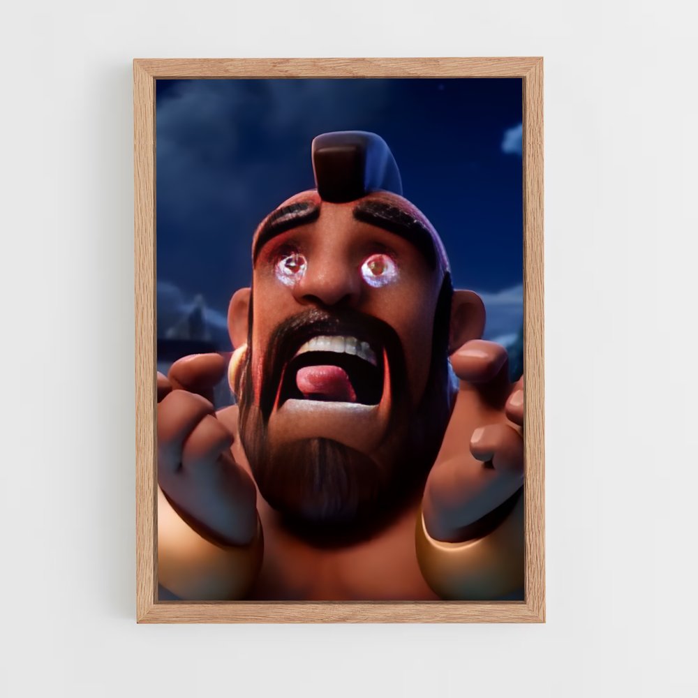 Poster Clash des Chevaliers – affiche Clash royale (vue 4)